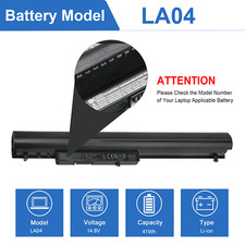 LA04 Battery for HP 15-F272WM 775625-121 776622-001 15-F271WM 776622-001 LAO3 picture
