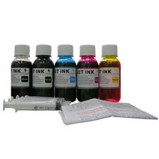 ND® Premium Universal Anti-UV refill ink for Canon printer Cartridge 5x100ml picture