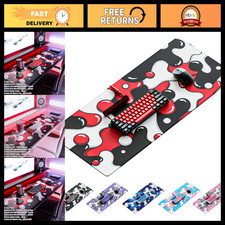 Large XXL Gaming Mouse Pad - Thick Desk Mat for Keyboard & Mouse - Red Artisan D picture