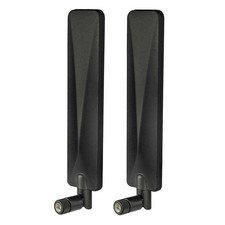 2pcs 4G LTE 12dBi External SMA Male Antenna for Wireless Router Cellular E picture