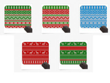 Ugly Christmas Sweater Holiday Mouse Pad, Computer Decor picture