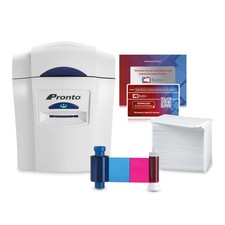 Bodno Magicard Pronto ID Card Printer & Complete Supplies picture