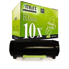 Eurotone 10-Pack Compatible Toner Cartridge for Lexmark 51B2000 Black 2500 Pages picture