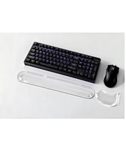 Clear Gel Keyboard Wrist Rest Mouse Pad Support Transparent Cooling Pad picture
