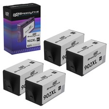 SPEEDYINKS 4PK Replacement for HP 906XL 902XL Extra HY Black Ink Cartridges picture