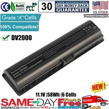 6 Cell Battery for HP Pavilion dv6000 dv2000 dv2200 dv2500 dv6100 dv6500 dv6700 picture