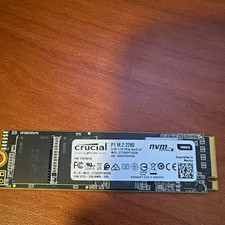 Crucial P1 1TB NVMe M.2 2280 Internal SSD 3D NAND CT1000P1SSD8 picture