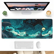 Stanploe Large Gaming Mouse Pad, Alien Sky, 31.5x11.8 Inch picture