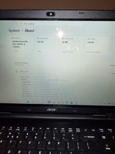 Acer Aspire E15 Touchscreen Celeron 1.83ghz Processor 4GB RAM 256gb SSD HD Fast  picture