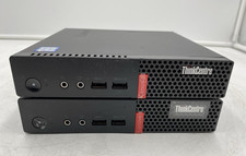 LOT OF 2  Lenovo ThinkCentre M710q i5-7500T 2.70GHz 8GB RAM 256GB NVMe SSD W10 picture