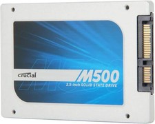 USED/TESTED Crucial M500 CT120M500SSD1 120 GB 2.5 in SATA III Solid State Drive picture