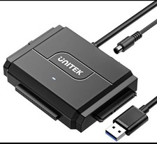 Unitek IDE/SATA to USB C 3.0 Adapter, Universal IDE Hard Drive Little Triangl... picture