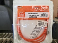 QVS Fiber Optic LAN Patch Cord MultiMode Fiber Optic Cord (QVS 7ft/2m) picture