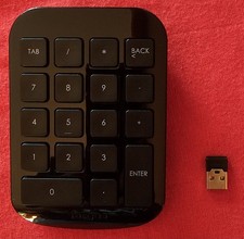 Targus Wireless Numeric Keypad USB Receiver PC Mac Chromebook Tested Works picture