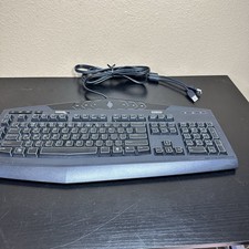 Dell Alienware TactX Gaming Illuminated Keyboard Y-U0008-O  KG900 Wired  picture