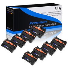 8PK CC364A 64A Laser Toner Cartridge Black For HP LaserJet P4014nw P4515n P4015n picture