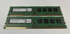 Lot of 2 Micron 4GB 1Rx8 PC3L-12800U-11-13-A1 MT8KTF51264AZ-1G6E1 Desktop Memory picture
