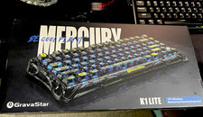 GravaStar K1 Lite 75% Wireless Mechanical Keyboard QWERTY English Black/Clear picture
