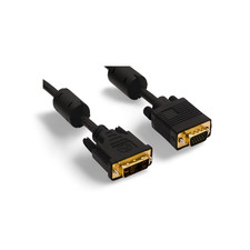 15ft DVI-A to SVGA Cable - Black picture