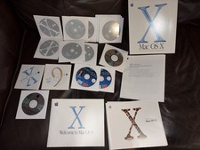 Apple Mac OS X Original Retail Box Boxed W/ OS X, OS 9, Dev Tools picture