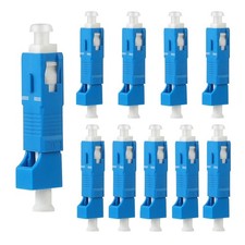 - 10pcs SC Male to LC Female UPC Adapter Visual Fault Locator Fiber Adapter H... picture