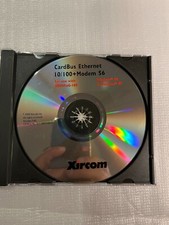 Xircom cardBus Ethernet 10/100 + modem 56 for Windows 98 & Windows NT CD-ROM picture