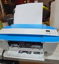 Hp desk jet 3720 printer, Blue And White. picture