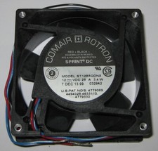 Comair Rotron ST12B3QDBX 80 mm Electric Fan - 24 V DC - 34 CFM - 12