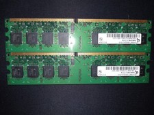 2x (Two) Qimonda 1GB PC2-5300 DDR2-667MHz non-ECC 240-Pin (HYS64T128020HU-3S-B) picture