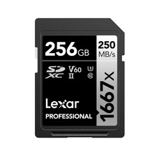 Lexar Professional 256GB 1667x UHS-II SDXC Memory Card picture