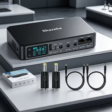 Portable Mini UPS for Router WiFi Modem,5V 9V 12V 24V Battery Backup USB 5V⎓3.6A picture