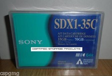 NEW 1/PK Sony SDX1-35C AIT Data Tape Cartridge AIT1 64k MIC SDX135C MFG Sealed picture