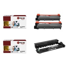 3Pk LTS 593-BBKD 593-BBKE Compatible for Dell E310dw E514dw Toner and Drum Unit picture