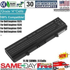 ✅LOT Battery for Dell Inspiron 1525 1526 1440 1545 1546 1750 GW240 X284G K450N picture