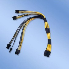 Inspir 5468m5 5468M6 Server to GPU Graphics Card Power Cord 8P to 4 8PIN 45CM picture