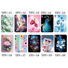 Flower Butterfly TPU Tablet Case For Xiaomi Redmi OPPO Kindle Nokia Oneplus Pad picture