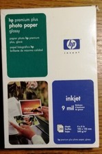 HP 4x6 Glossy Photo Paper 20 sheets C6944A SEALED IN PLASTIC SLEEVE never USED picture