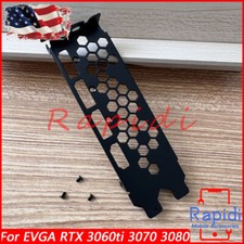NEW For EVGA RTX 3060ti 3070 3080 FTW3 XC3 I/O IO Shield Backplate GPU Bracket picture