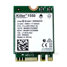 Killer Wireless-AC 1550 WiFi Module Bluetooth 5.0 M.2 2230 NGFF Card Adapter picture