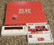 GMK Lychee Keycap Set - Brand New, never use picture