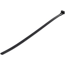 StarTech 10[25cm] Reusable Cable Ties (cbmztrb10bk) picture