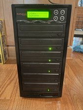 BestDuplicator 1-to-5 CD DVD Duplicator Tower 6-Bay LG Drives picture