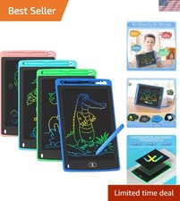 4 Pack LCD Writing Tablet for Kids, 8.5 Inch Colorful Doodle Board Drawing Ta... picture