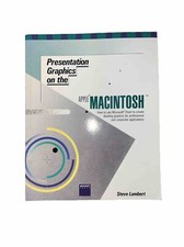 Presentation Graphics on the Apple MacIntosh 1984 Steve Lambert Charts picture