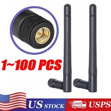 RP-SMA Antenna for WiFi 2.4GHz/5Ghz Wireless Router Card Male Pin LOT picture