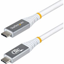 StarTech 5ft 1.5m USB4 Cable 80Gbps USB-IF Certified USB-C Cable 240W 8K picture