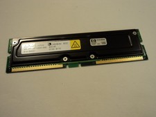 Elpida 128MB PC800MHz ECC 184-Pin RDRAM RIMM RAMBUS Memory MC-4R128FKE8D-845 picture