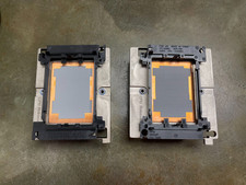 DELL PCV7W and DFWFN PowerEdge M640 CPU 1 and 2 Heatsinks with CPU carrier picture