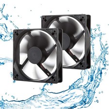 Ultra-Quiet 120mm 12V Fan 2-Pack - Efficient Cooling for Industrial & RV Use picture