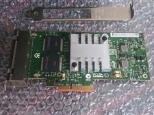 NEW GENUINE INTEL i340-T4 PCI-E x4 QUAD PORT 1Gb/s NIC ADAPTER w/BOTH BRACKETS picture